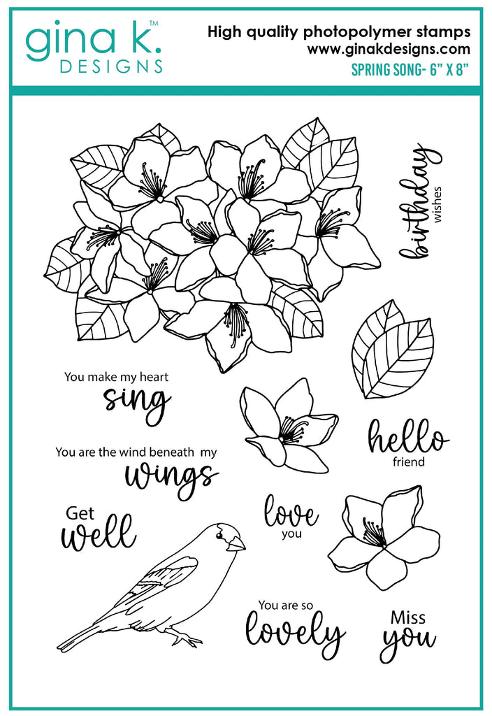 Spring Song Stamp Set - RETIRING