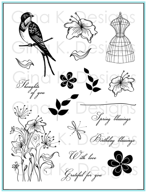 Spring Blessings Stamp Set