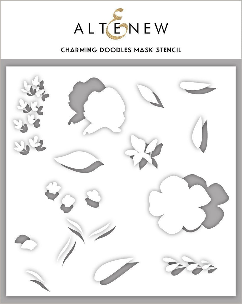 Pochoir de masque charmant Doodles