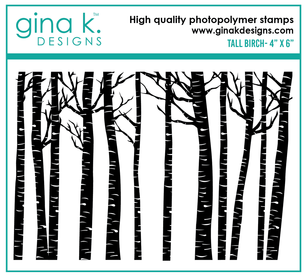 Tall Birch Stamp Set - Mini Stamp Set