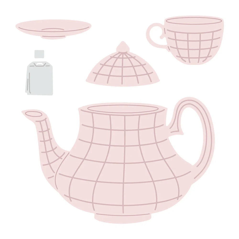 Théière et tasse | Coupes de miel