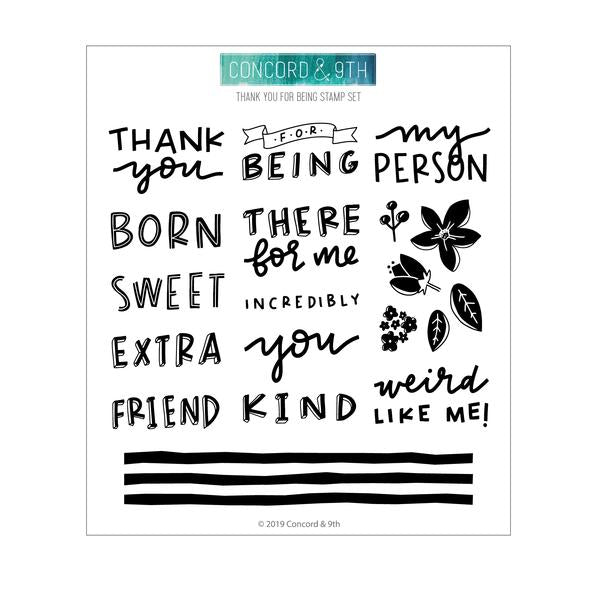 Thank You For Being