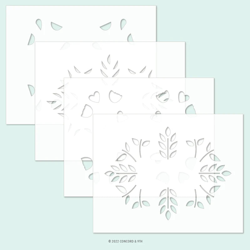 Pack de pochoirs Fils de gentillesse