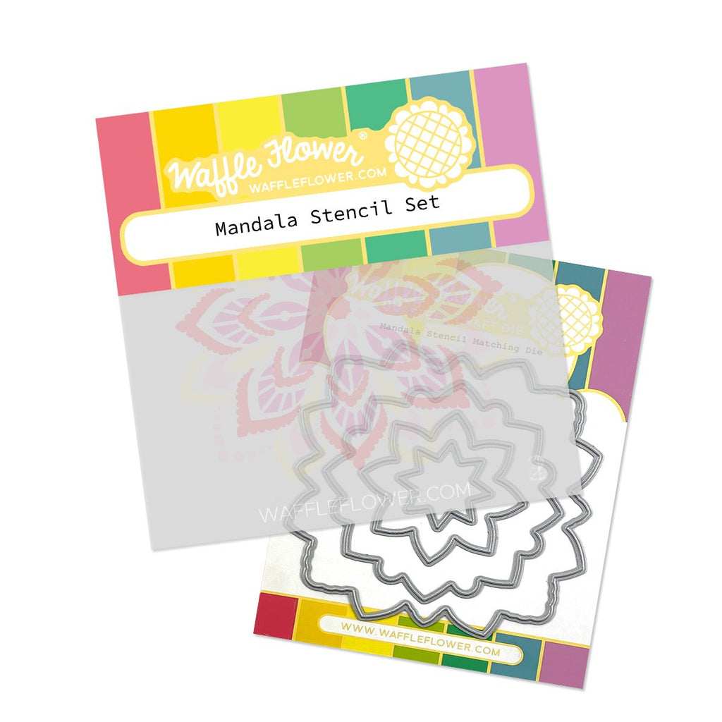 Combo Pochoir Mandala
