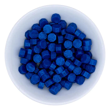 Royal Blue Wax Beads from the Sealed by Spellbinders Collection