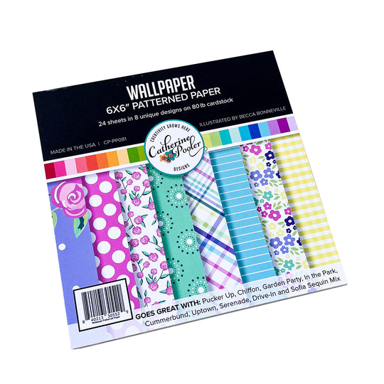 Wallpaper Patterned Paper - RETIRING