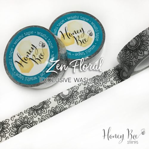 Ruban Washi exclusif Zen Floral