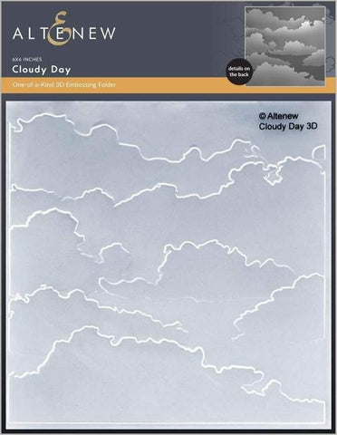 Cloudy Day 3D Embossing Folder