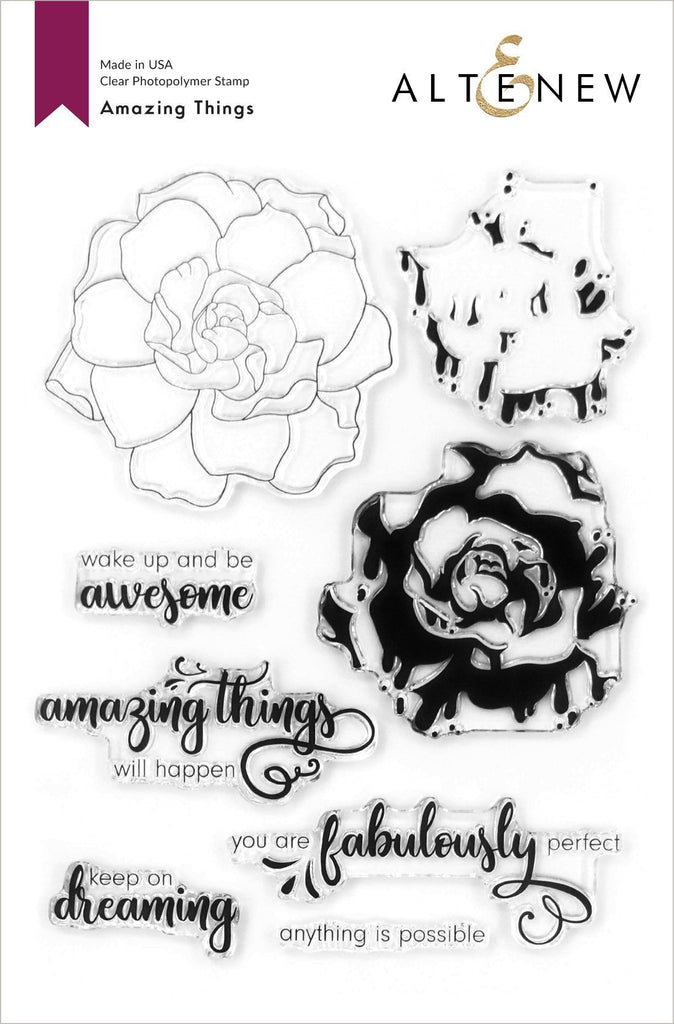 Ensemble de tampons Amazing Things