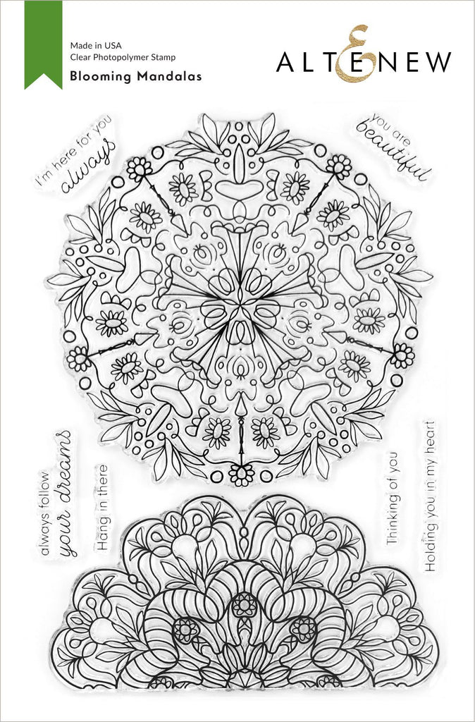 Blooming Mandalas Stamp Set - RETIRING