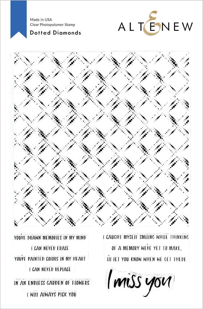 Dotted Diamonds Stamp Set