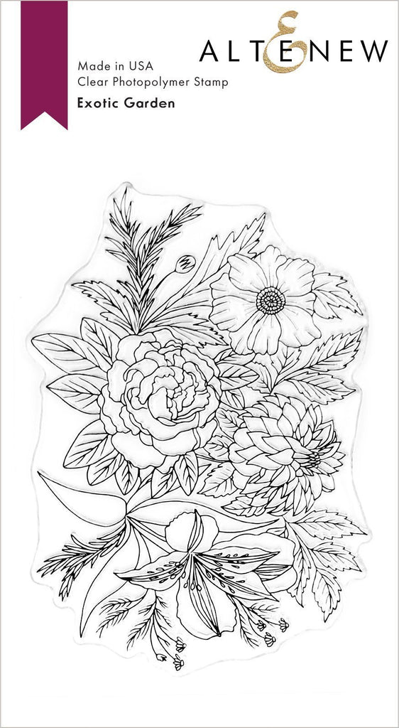 Exotic Garden Stamp Set - RETIRING