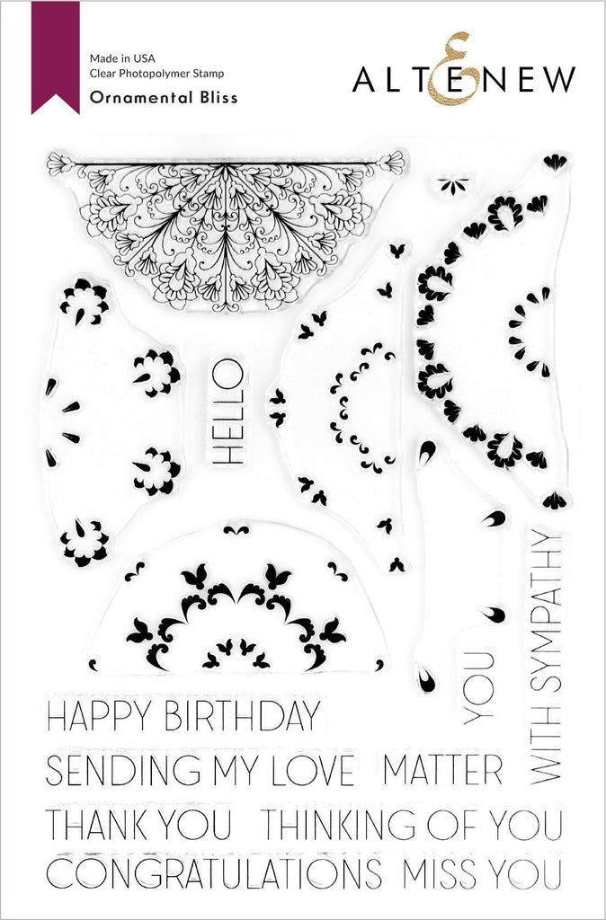 Ornamental Bliss Stamp Set - RETIRING