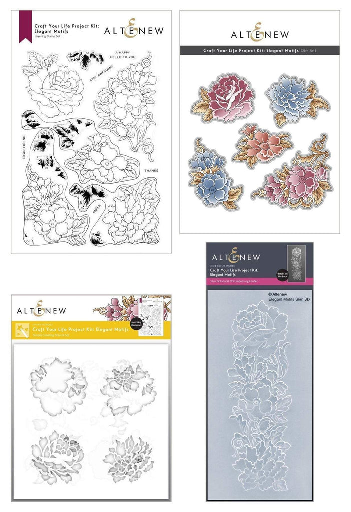 Kit de projet Craft Your Life : motifs élégants