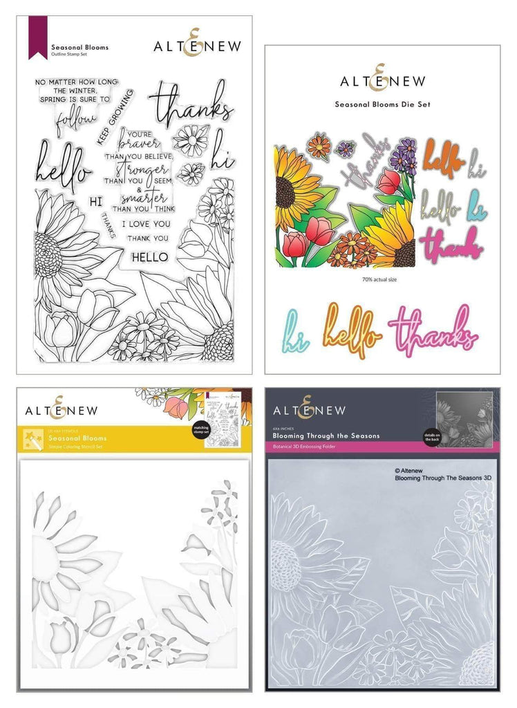 Kit de projet Craft Your Life : fleurs saisonnières