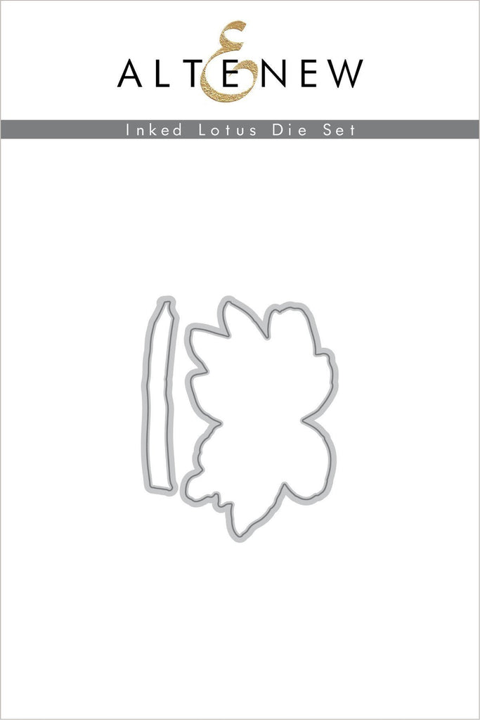 Inked Lotus Die Set - RETIRING