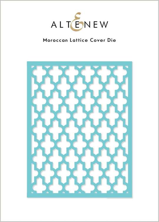 Moroccan Lattice Cover Die