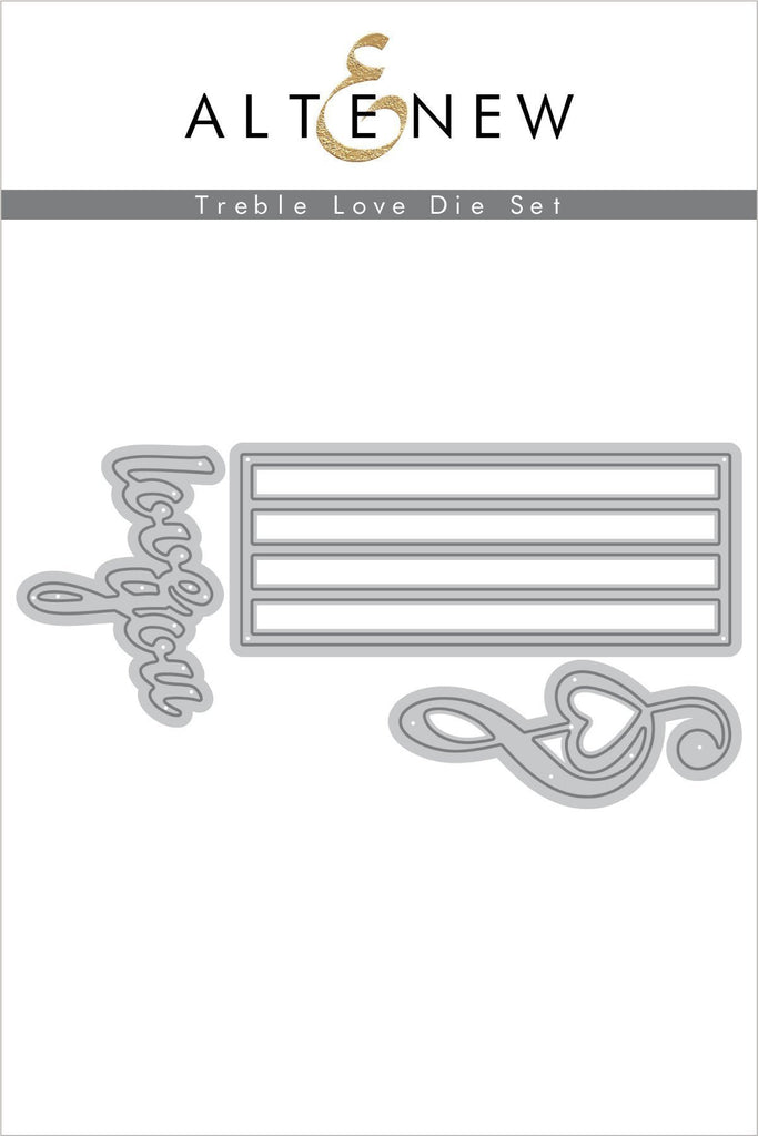 Treble Love Die Set - RETIRING