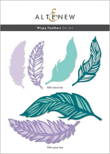 Ensemble de matrices en couches Wispy Feathers