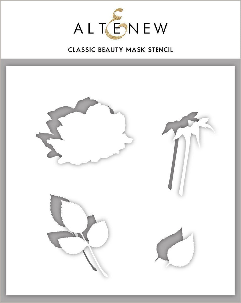 Pochoir de masque de beauté classique