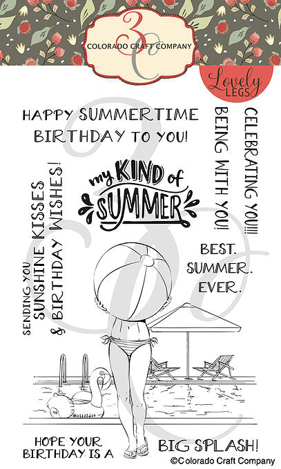 Lovely Legs - Summertime Birthday 4x6*