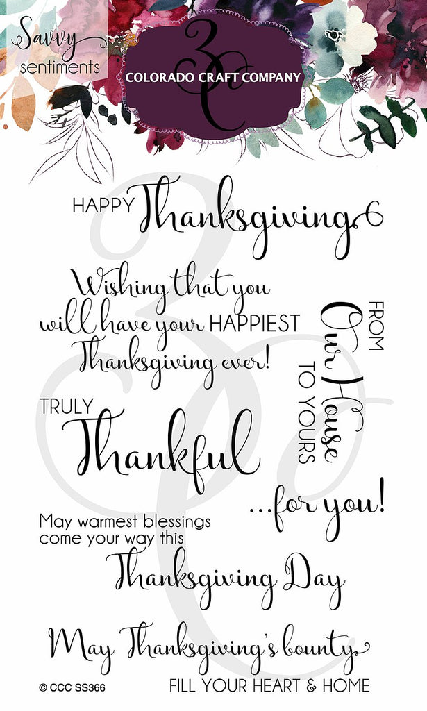 Savvy Sentiments - Truly Thankful*