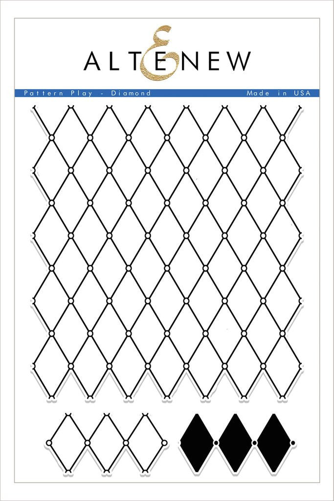Jeu de motifs - Set de tampons diamant