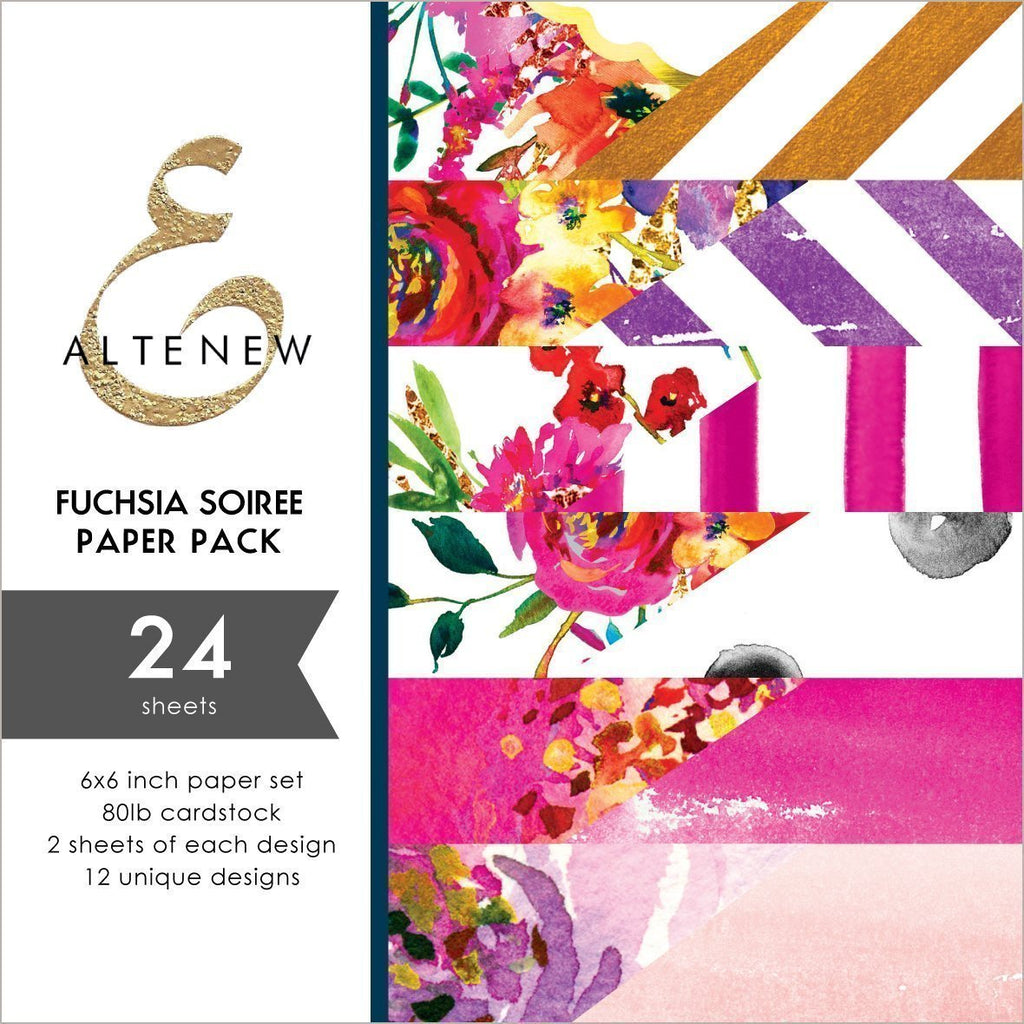 Fuchsia Soiree 6x6 Paper Pack*