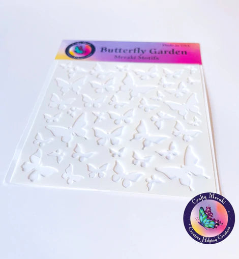 Butterfly Garden Stencil*