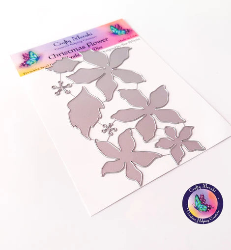 Matrice de superposition de fleurs de Noël