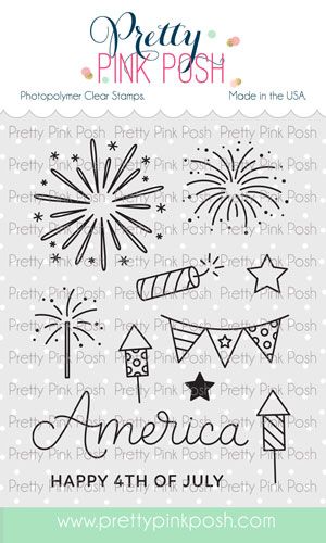 4th Of July Stamp Set