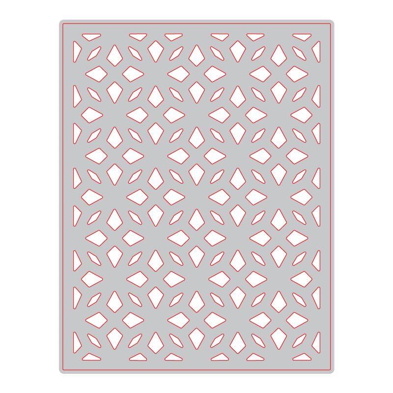 Winter Prism Cover Plate - Middle Honey Cuts - RETIRING