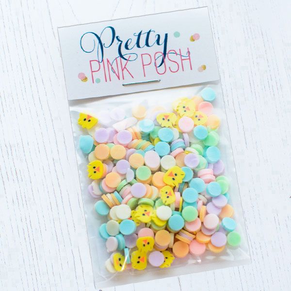 Confettis en argile Délice de Pâques