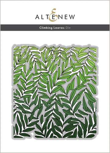 Matrice de feuilles grimpantes