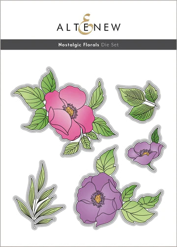 Nostalgic Florals Die Set – Bumbleberry Papercrafts Ltd