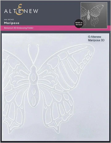 Dossier de gaufrage 3D Mariposa