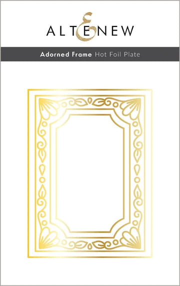 Plaque d'aluminium chaud à cadre orné