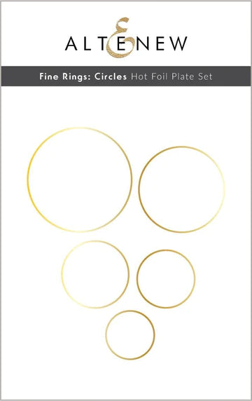 Anneaux fins : ensemble de plaques à chaud Circles