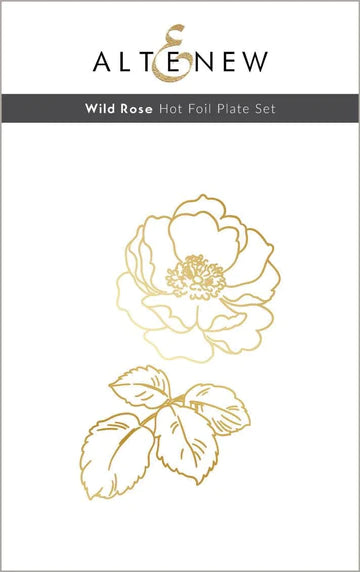 Ensemble d'assiettes en aluminium chaud Wild Rose
