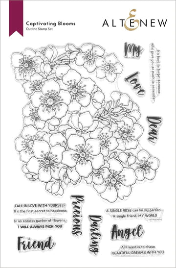 Ensemble de tampons Fleurs captivantes