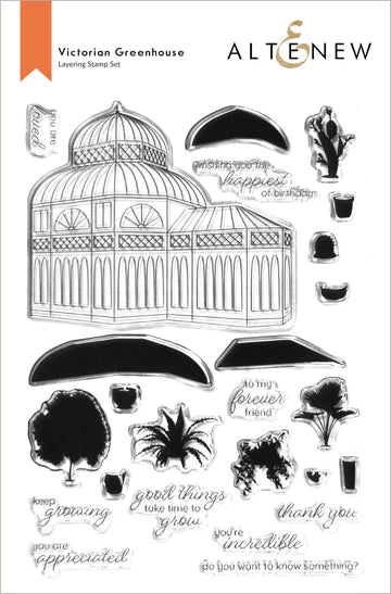 Ensemble de tampons de serre victorienne