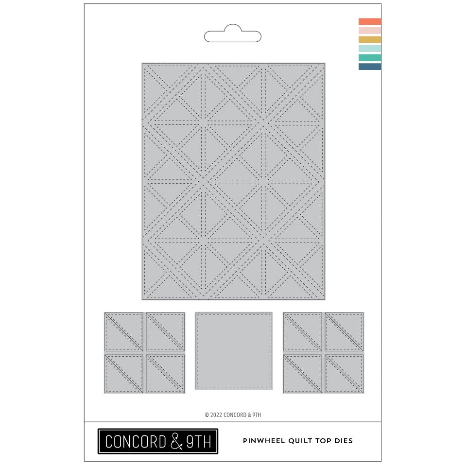 Matrices de découpe Pinwheel Quilt Top
