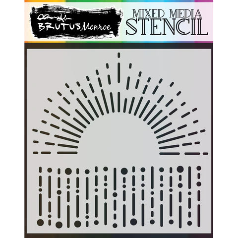 Mixed Media Stencil - Starlight*