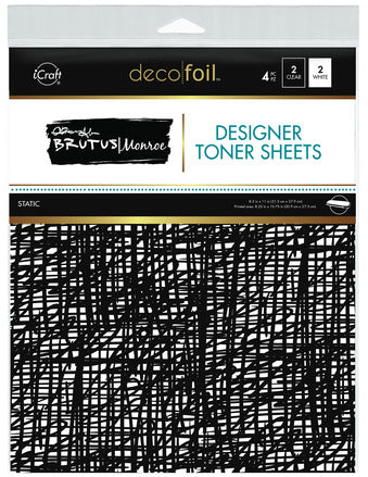 Designer Toner Sheets - Static*