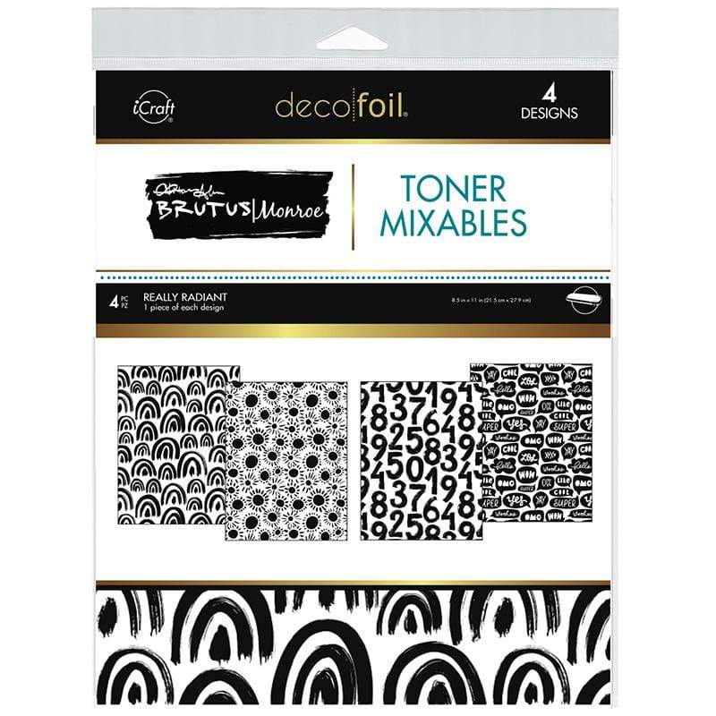 Brutus Monroe Toner Mixables - Really Radiant 8.5" x 11"" (4 Sheets)*