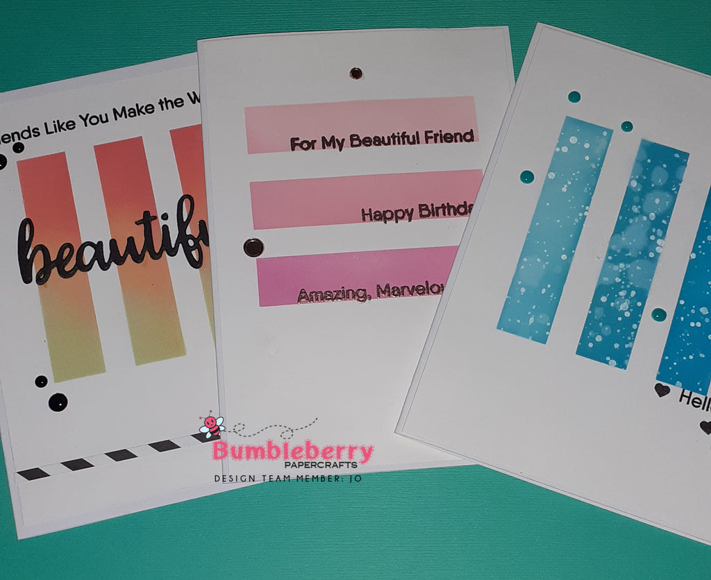 Blending Backgrounds using Stencils for a Subtle Background, Featuring the MFT new release Rectangle Trio.