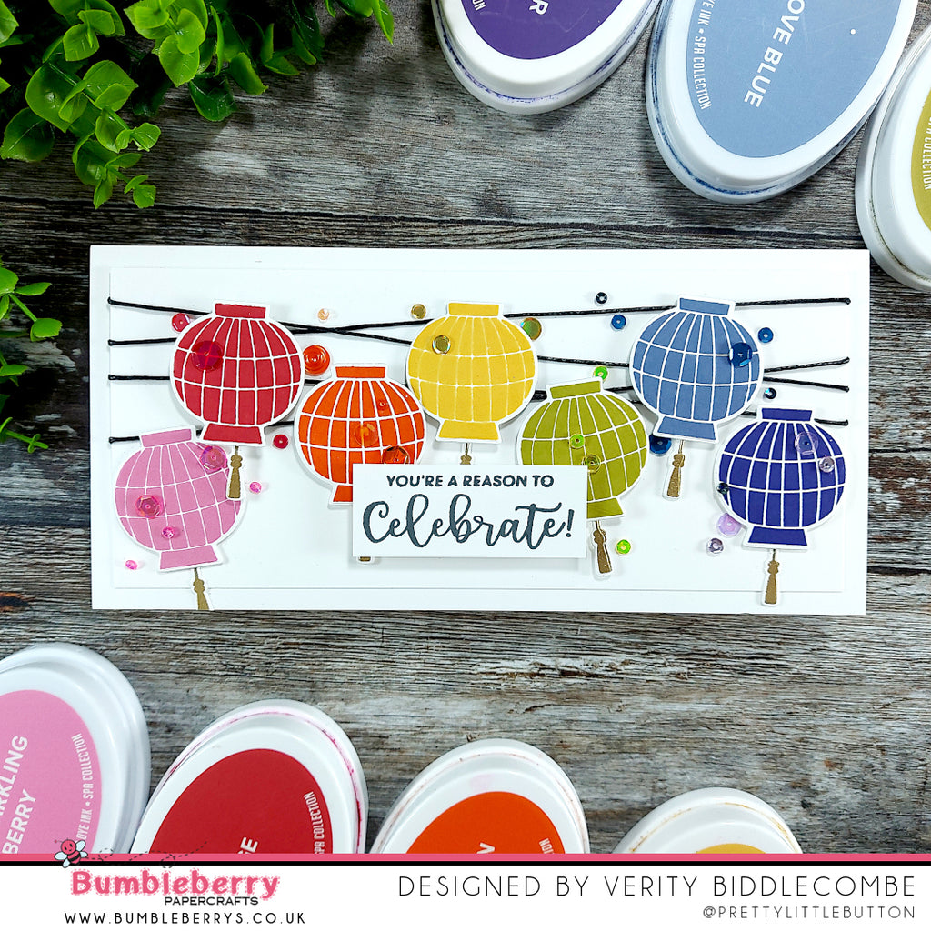 Let's celebrate with some Rainbow lanterns | Catherine Pooler Designs