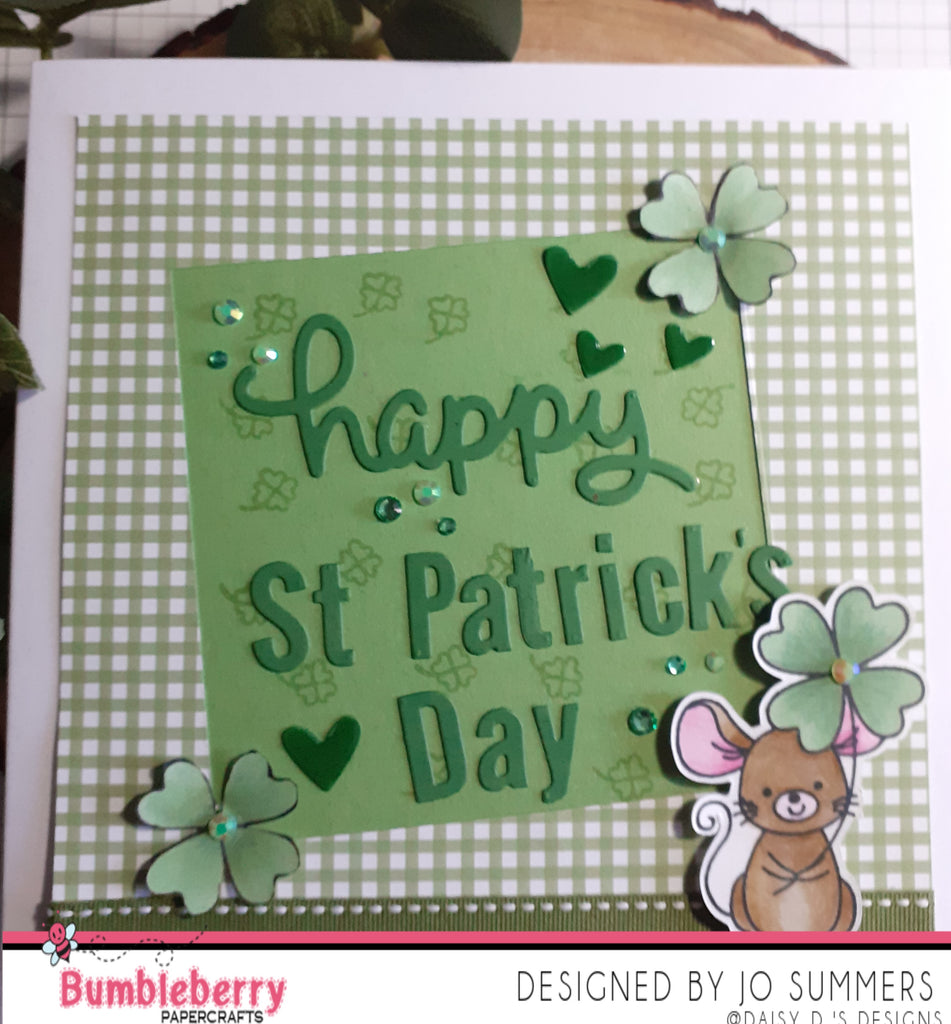 March Is A Busy Card Making Month, The Sweet Spring Mice From Honey Bee Stamps Have It Covered.