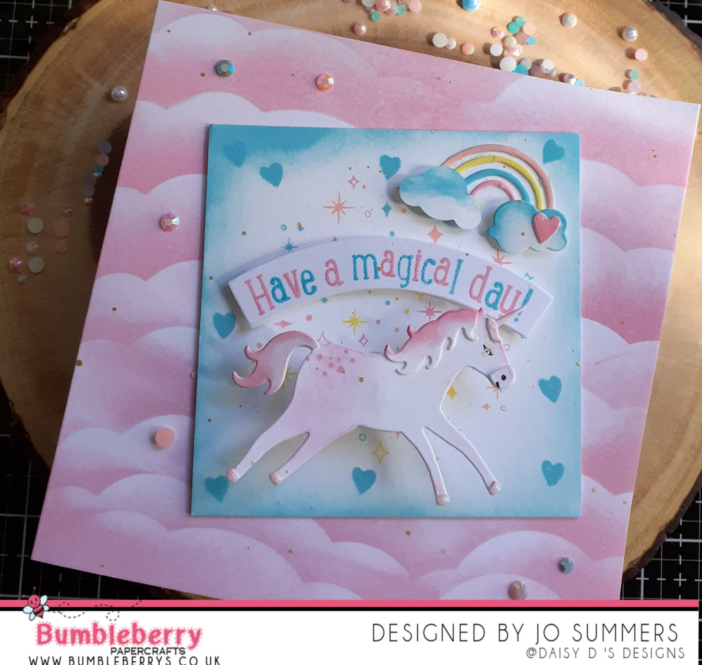 Do You Believe In Unicorn? Using Magical Day Stamp Set & Dies From Concord & 9th.