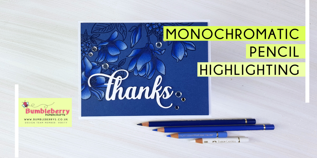 Monochromatic Pencil highlighting - MFT Floral Focus